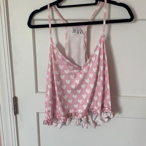 Pink heartbreak top